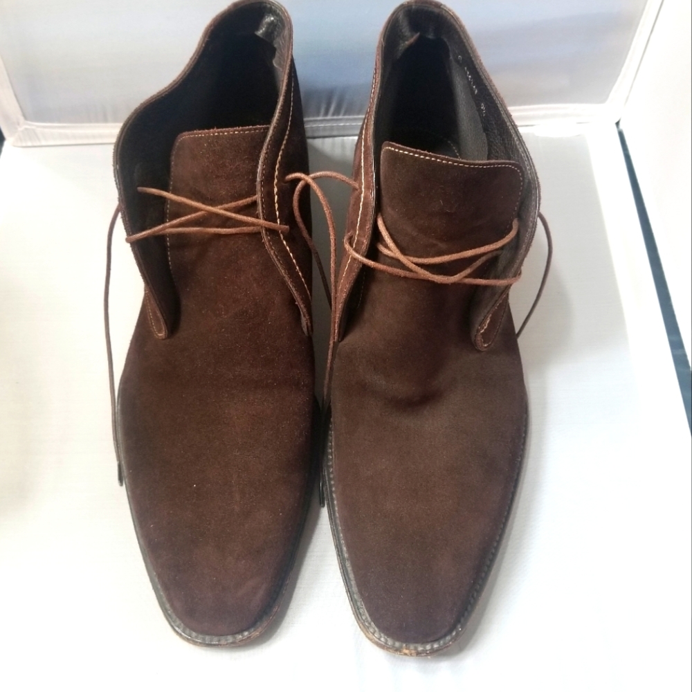 Tanino Crisci suede lace up boots